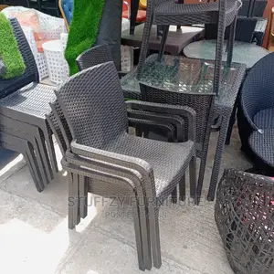 Imported Outdoor Basket Bar Chairs