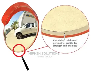 45cm Acrylic Convex Safety Mirror For Road Safety & Shop