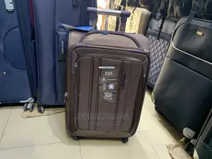 Small Size Quality Imported Brown Traveling Luggage