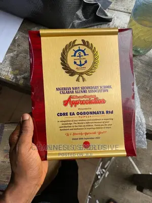 Award Plaque