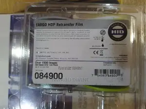 HID FARGO 084900 Film Clear 084900