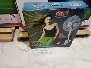 Quality Ox 18 Inches Rechargeable Fan