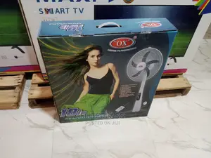 Ox 18 Inches Rechargeable Standing Fan With Remote Control