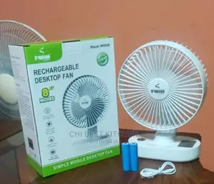 Rechargeable Desk Fan