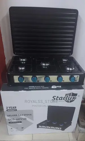 5 Burner Starlux Gas Cooker
