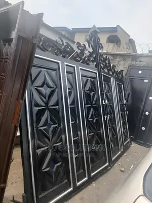 Standard Black With Touch of Silver Swing Gate for Sale