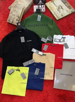 Original BALENCIAGA T-Shirts Available in Store