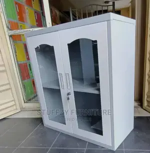 Jackson Italian High Glass Metal Shelves