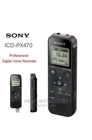 Sony Icd-Px470 Digital Voice Recorder;Usb,Memory Card Space