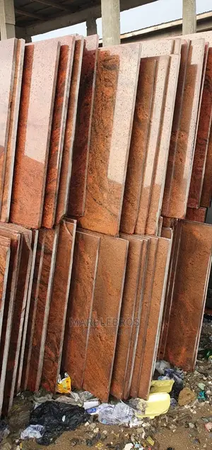 Red Multi Colored Granite Stone MB