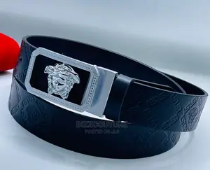 Original VERSACE Leather Belts Available in Store