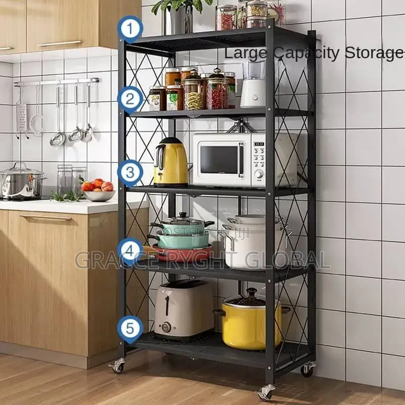 5 Tier Collapsible Storage Rack