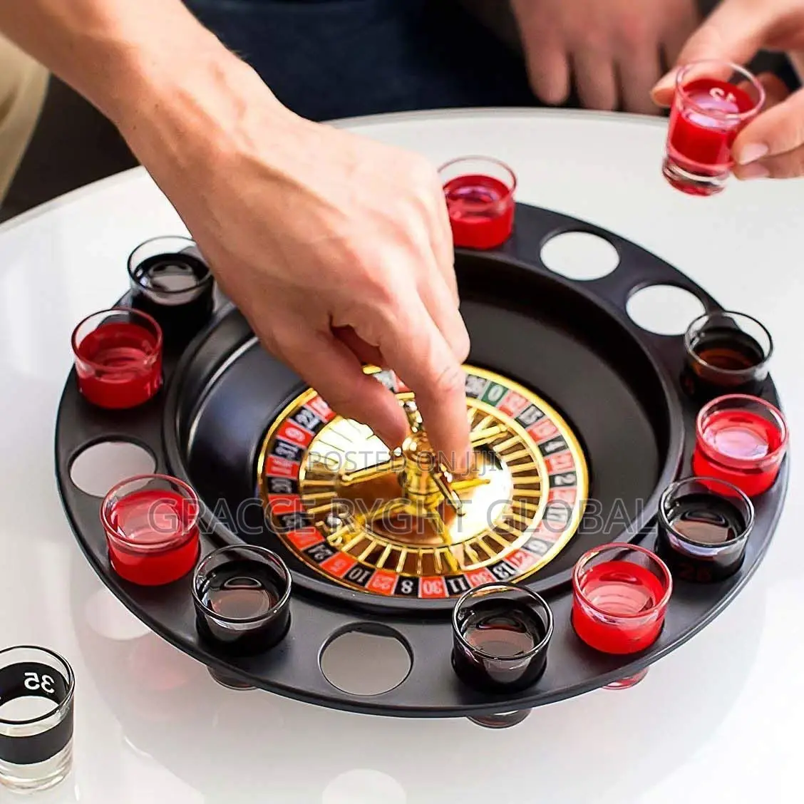 Russian Shot Roulette Game Set