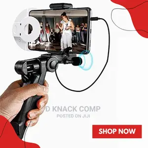 Tripod + Ring Lamp + Capacitive Microphone