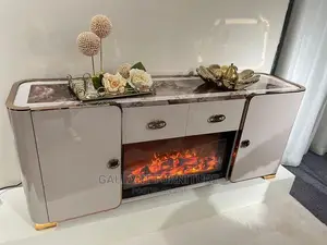Quality 1.5mtr Fireplate TV Stand