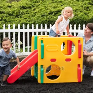 Slide With Crawl Climber