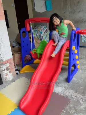 3 in 1 Slide - Swing Basketball Hoop