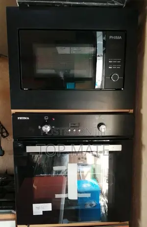 Electric and Gas Oven and Microwave