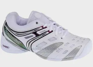 Babolat Womens v-Pro Lady Indoor Tennis Shoes White/Purple