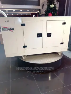 Brand New Mikano 15kva Soundproof Silent Lister Generator