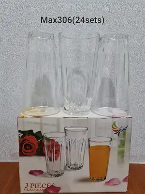 3pcs Glass Cups