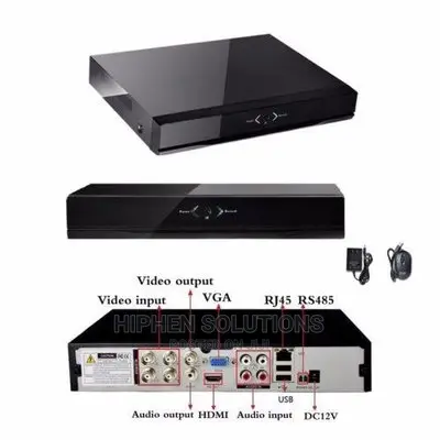 4 Channel DVR With Accessories
