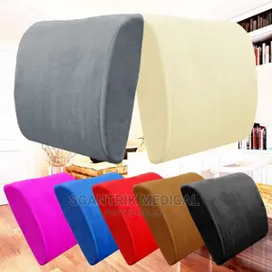 Car Office Home Memory Foam Seat Chair Lumbar Back Support