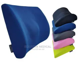 Portable Memory Foam Lumbar Support Cushion