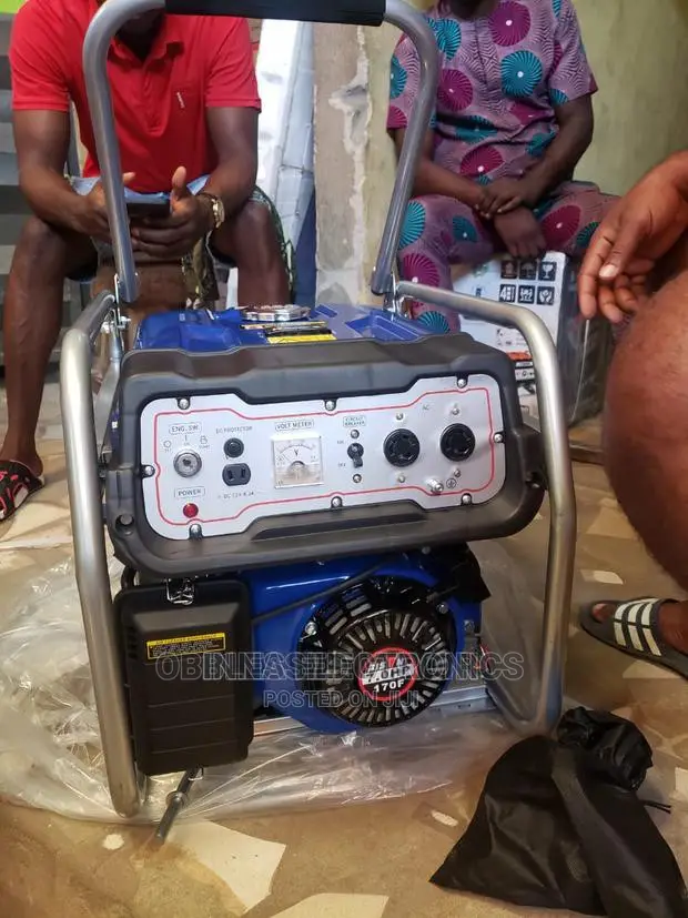 Brabd New 4.5kva Generator/100% Copper Coil/Key Starter/