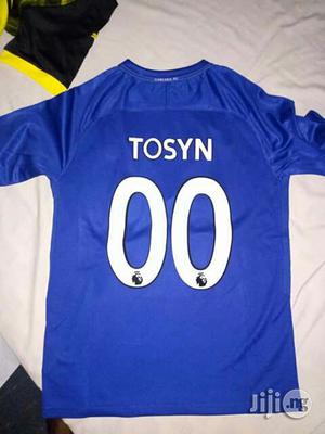 Chelsea Jersey With Flock Printing.