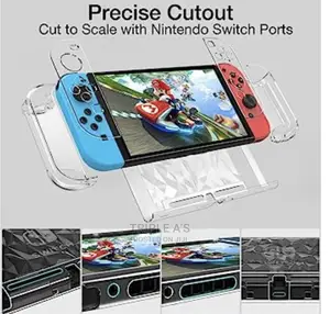 Nintendo Switch/Oled Clear Protective Case Cover