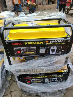 Brand New Sumec Firman(Spg3000)2.8kva Genarator/100% Copper/