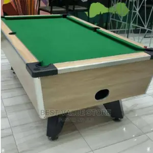 Coin Operated Snooker With Accessories