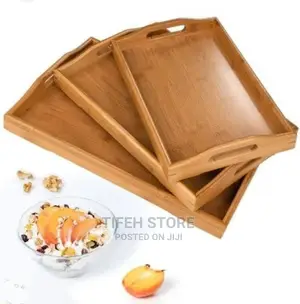 Wooden Trays in Set