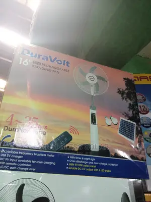 Ac/Dc Rechargeable Fan