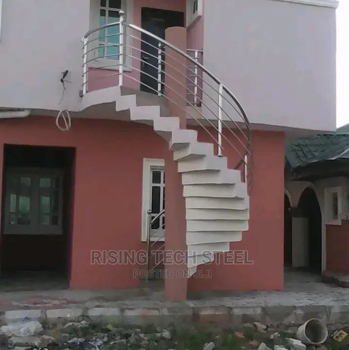 Stainless Spiral Staircase Rail