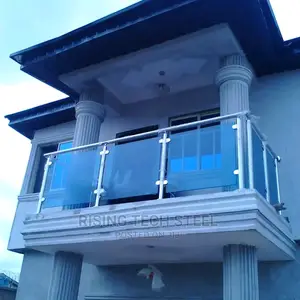 Steel Stainless Glass Railings