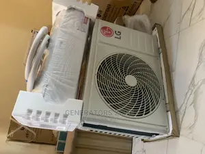 1.5hp LG Fast Cooling Dual Cool Inverter a/C-(White)+ Kits
