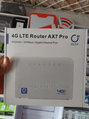 OLAX AX7 Pro 5000mah Battery 4g Outdoor Router Uses Sim Card