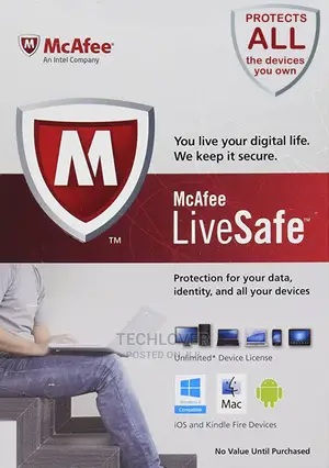 McAfee Livesafe Unlimited Device 1 Year