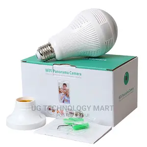 Panoramic Ip Camera 360° - 1080p Motion || Spy Bulb Camera