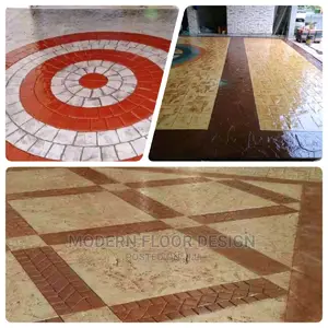 Concrete Tax Modern Stamps Floor