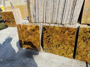 Alaska Gold Quality Granite Stone 90*90*20mm Thickness MB!