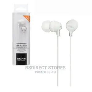 Sony MDR-EX15LPW WHITE Headphones in-Ear Earbuds 1.2 M Wired