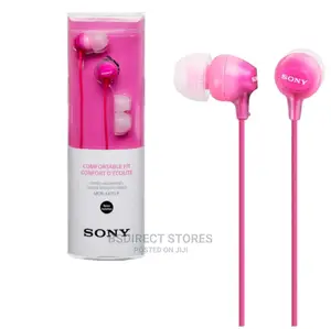 Sony MDR-EX15LP PINK Headphones in-Ear Earbuds, 1.2 M Wired