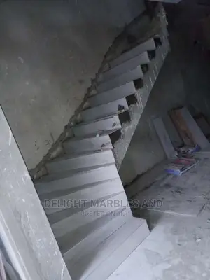 White Marble Staircase