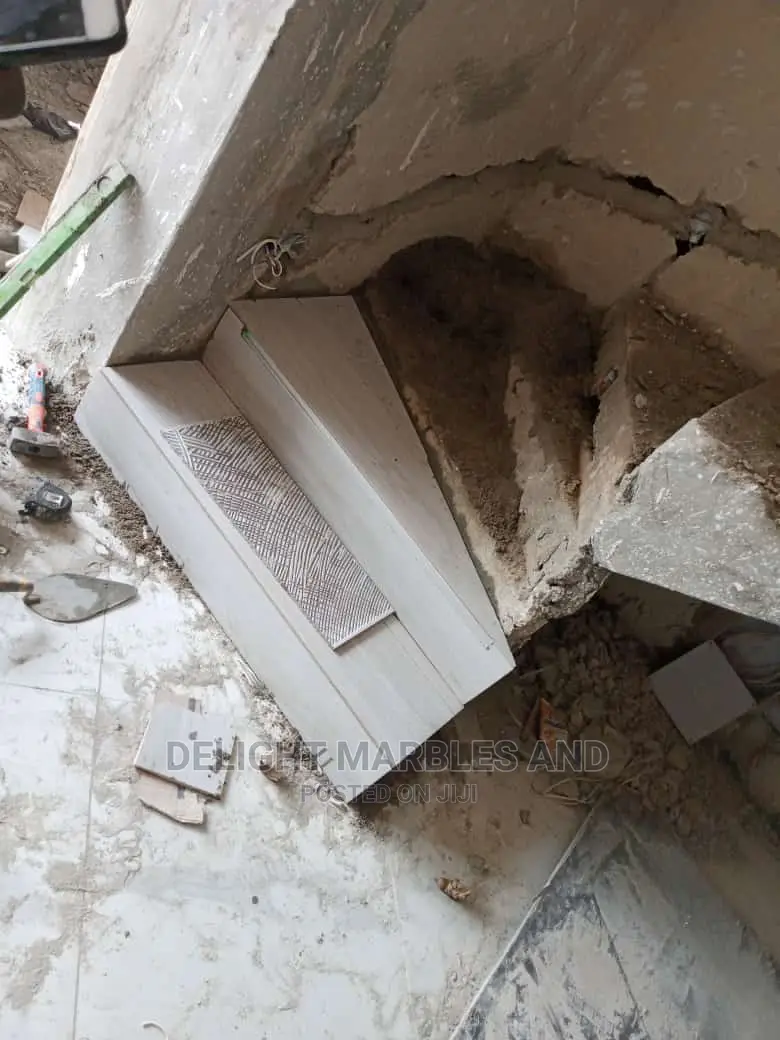 White Marble Staircase
