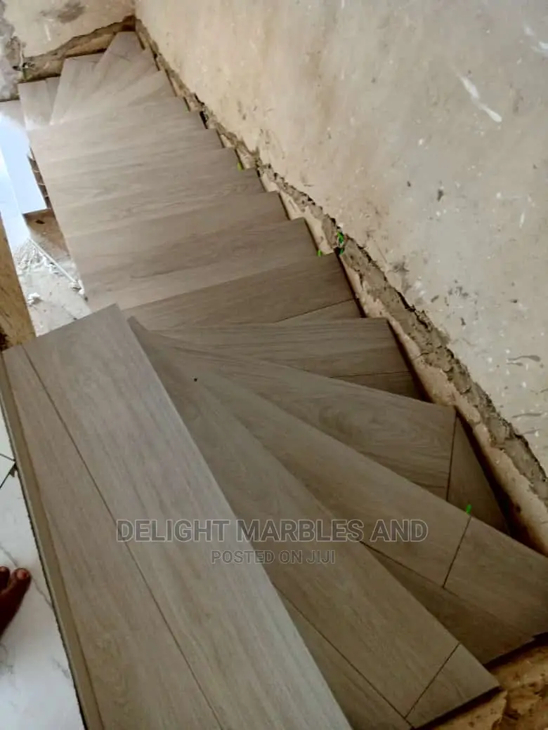 White Marble Staircase