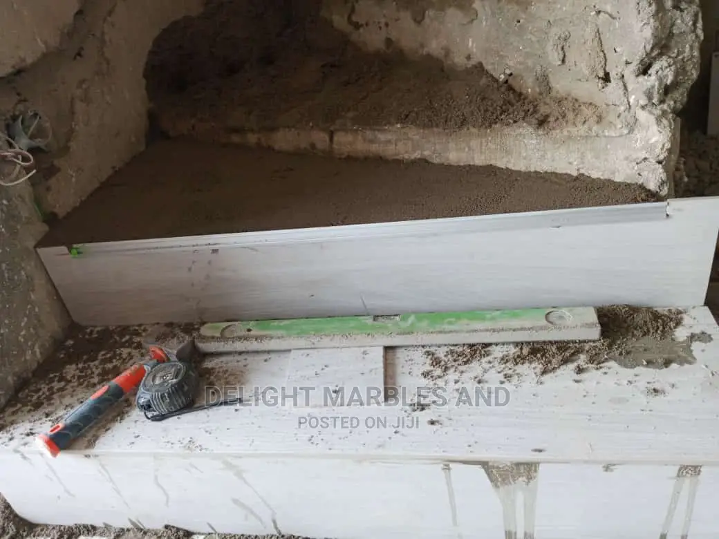 White Marble Staircase