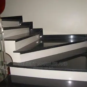 Absolute Black Granite Staircase